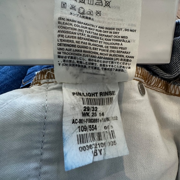 Acne Studios Pin Raw Reform Jeans, size 29 - purchased circa, 2012 - Picture 9 of 10